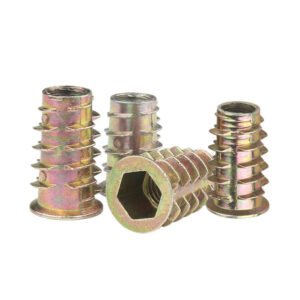 Zinc Alloy Inner And Outer Trapezoidal Nuts For Furniture