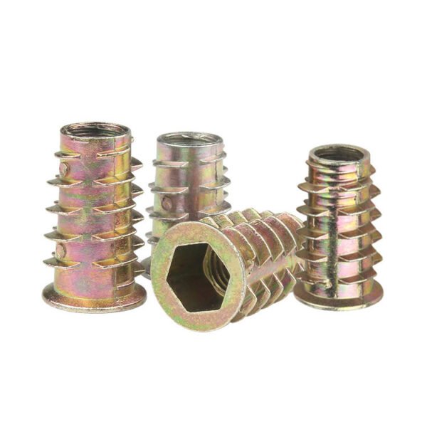 Zinc Alloy Inner And Outer Trapezoidal Nuts For Furniture